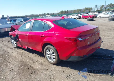 2025 Toyota Camry Le from USA, damaged, VIN 4T1DBADK8SU004060